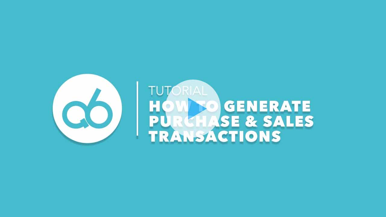purchase ad sales transactions