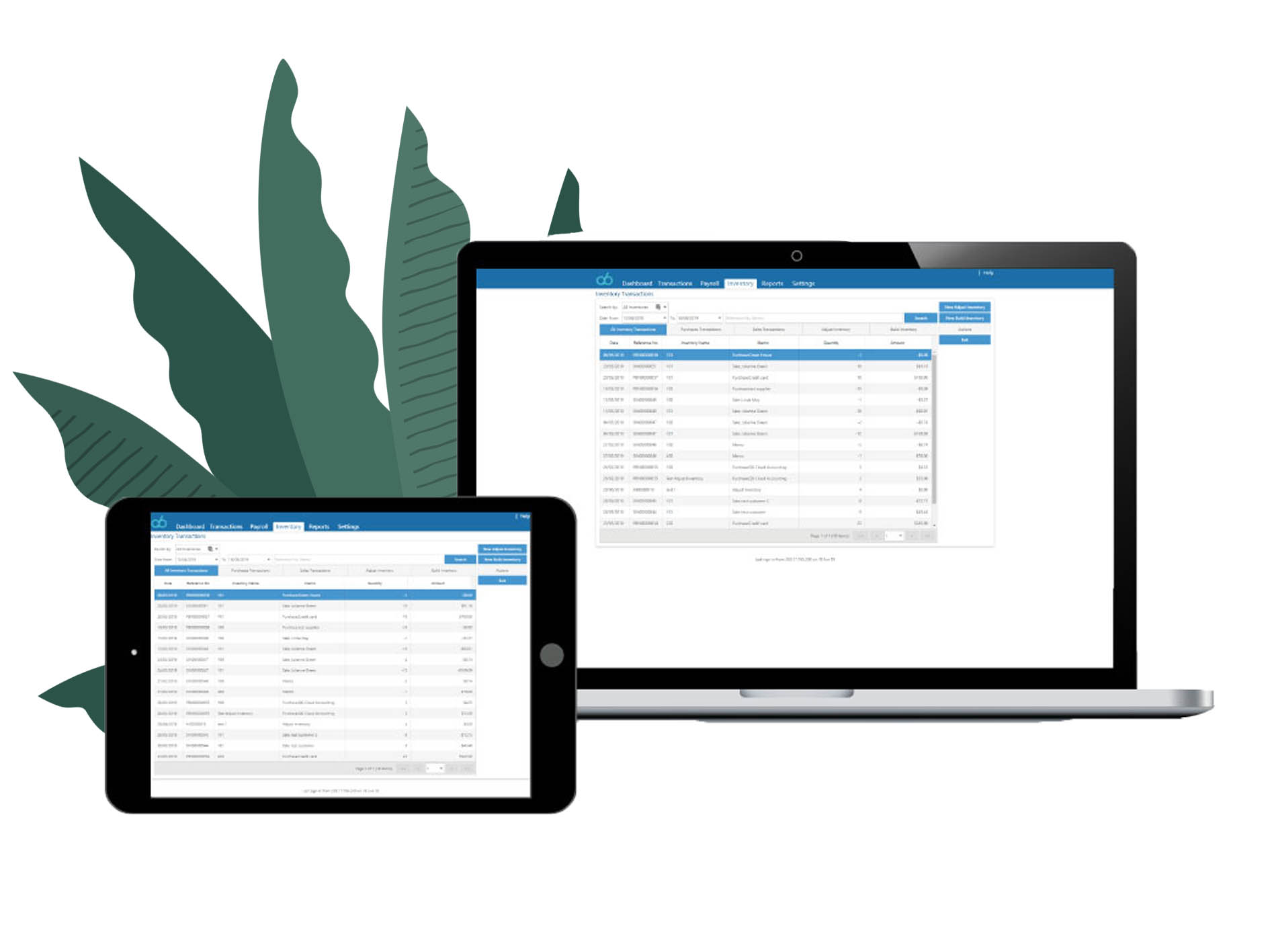 inventory software dashboard
