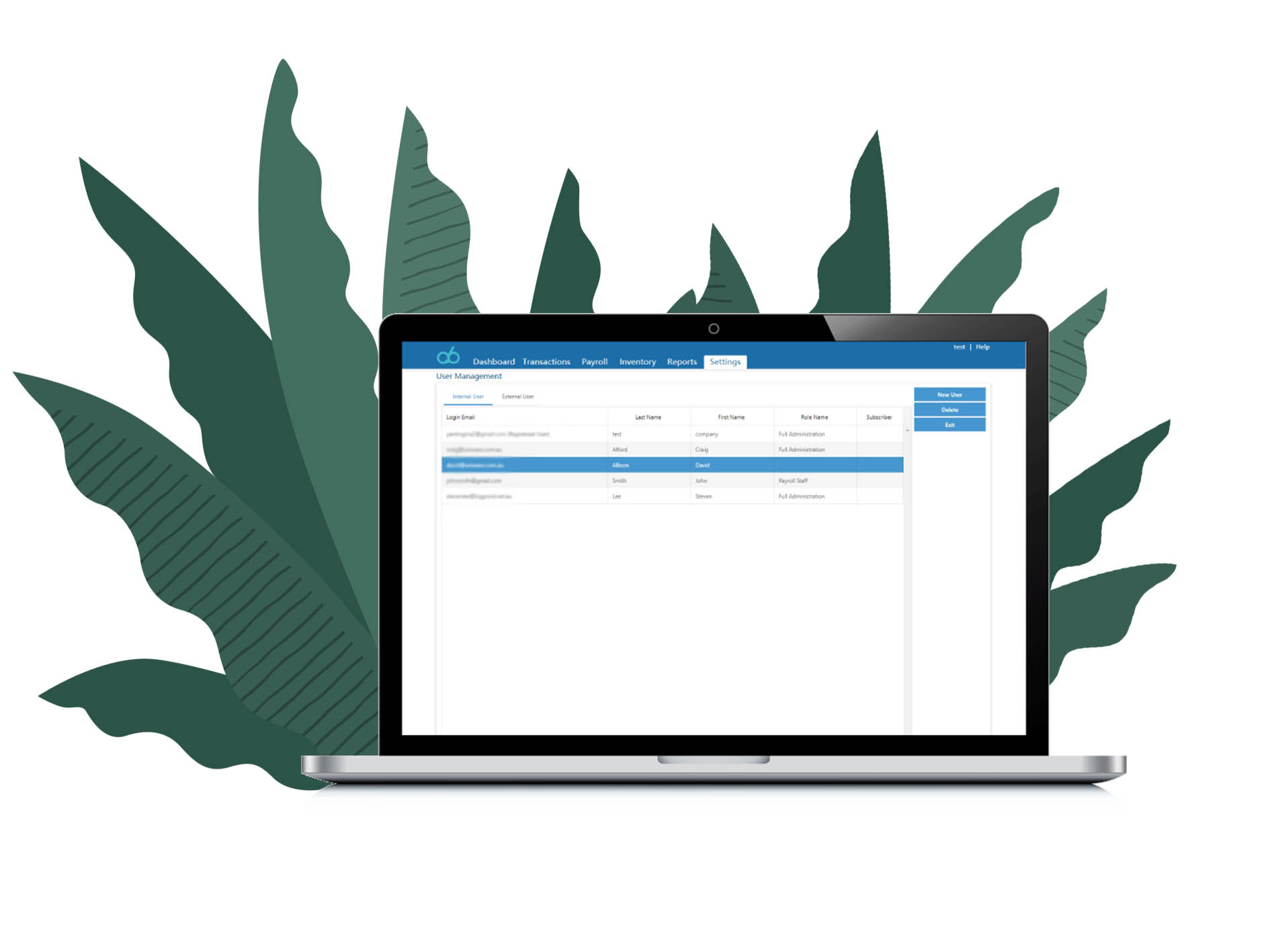 q6 user management dashboard
